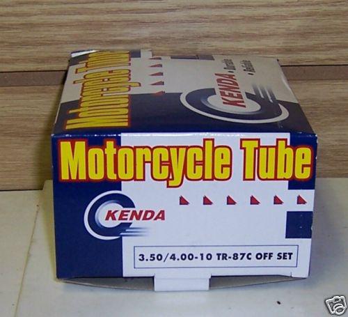 Kenda motorcycle tire inner tube 3.50/4.00-10 tr-87c l shaped stem