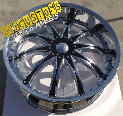 24" inch wheels tires vct abruzzi camaro charger magnum challenger 300c chrysler