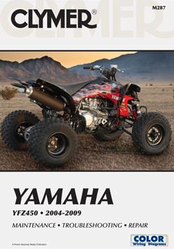 Clymer manuals - yamaha service manual atv m287 70-0287 4201-0204 27-m287