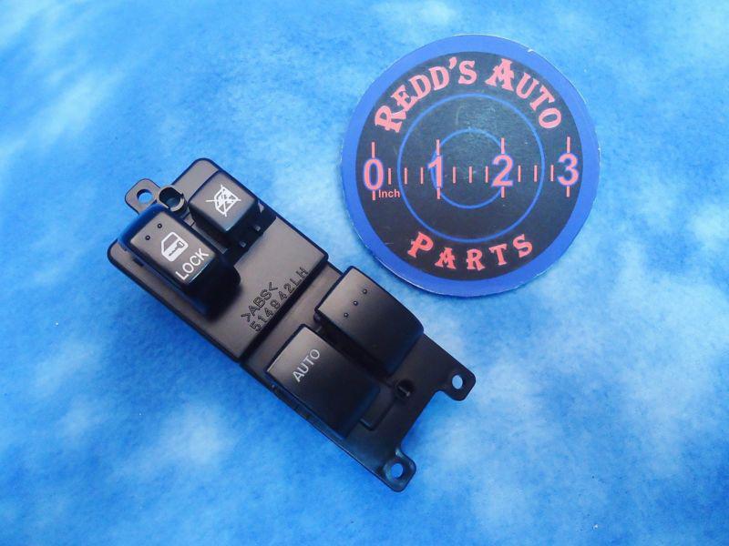 04-08 mazda rx-8 master power window switch oem used connector cracked 118r