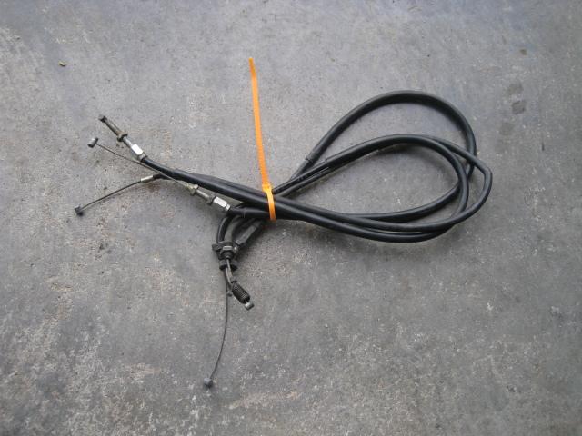 1986 honda vf500f intercepter - throttle cables