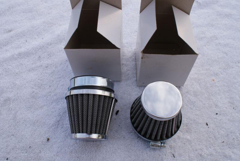 Pod air filters 50mm motorcycle for honda suzuki kawasaki and yamaha
