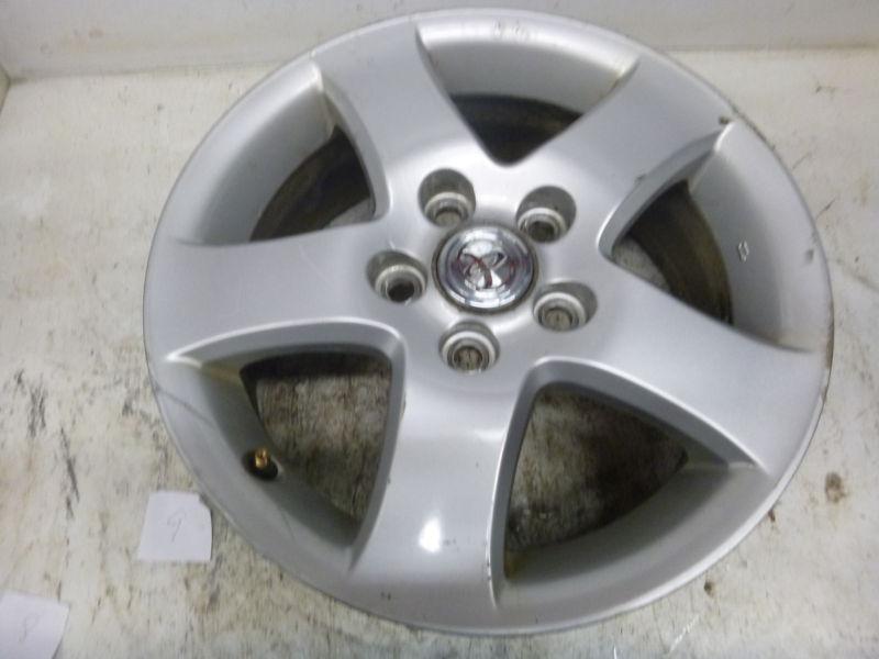 02  06 toyota camry wheel 16x6-1/2 alloy 5 spoke c condition edge has been filed