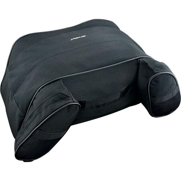 Black kuryakyn deluxe convertible luggage rack bag