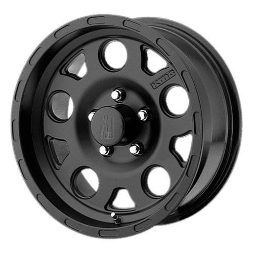 Kmc xd series enduro 15 x 7, 5 x 114.3/4.5 -6 offset black (1) wheel/rim