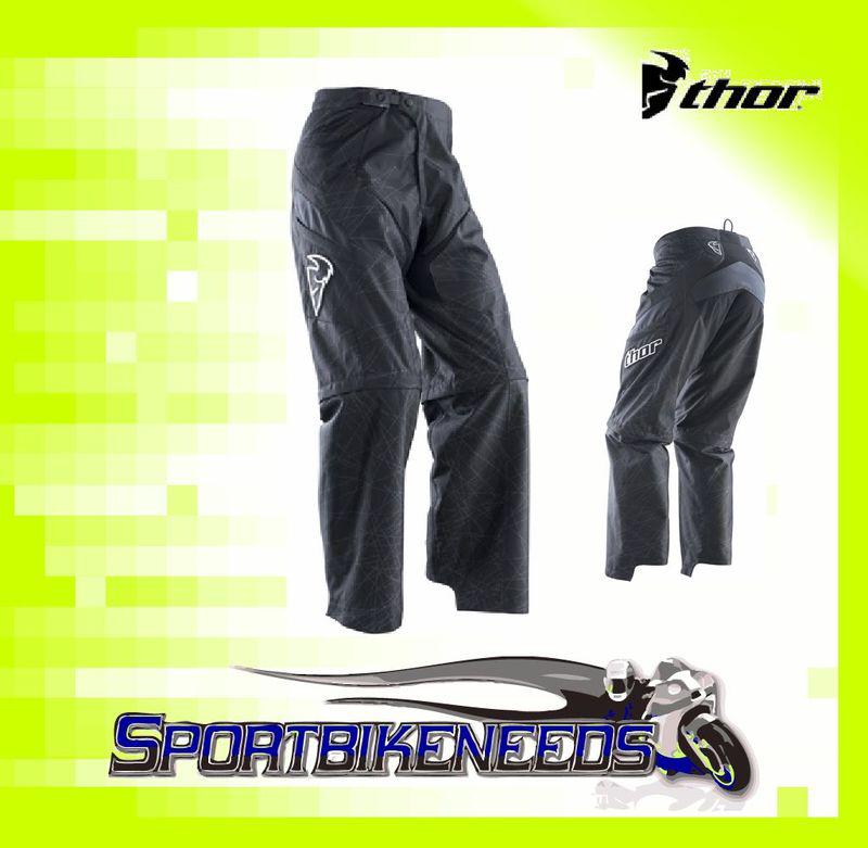 Thor 2012 static gear pants black motocross size 44