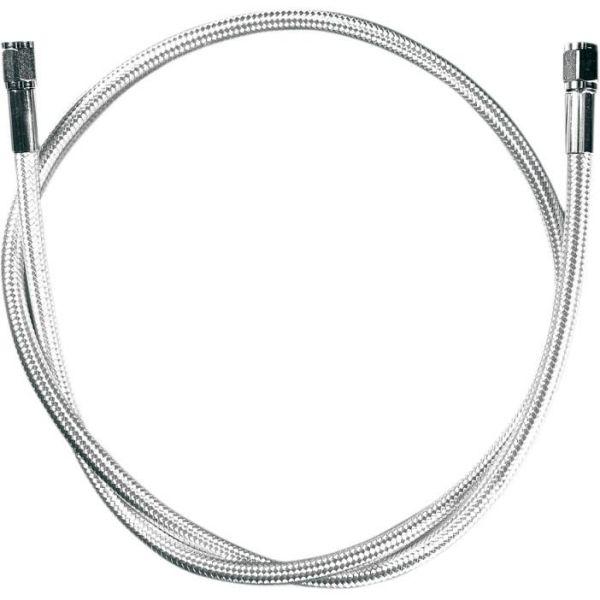 Magnum polished stainless braided universal brake line 21 l 5521