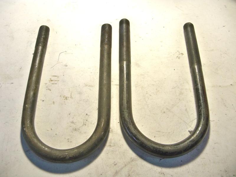 U bolts for truck trailing arms 8" long steel 3/4" fine late model nascar arca