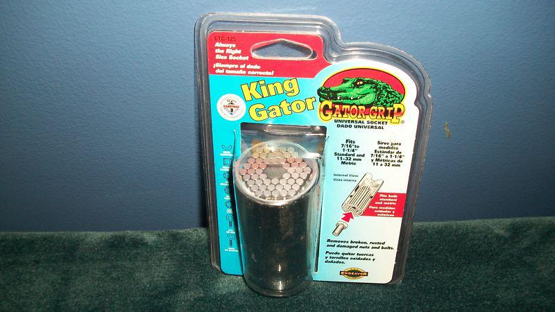 Gator grip universal socket 7/16"- 1 1/4" and 11mm-32mm drive 