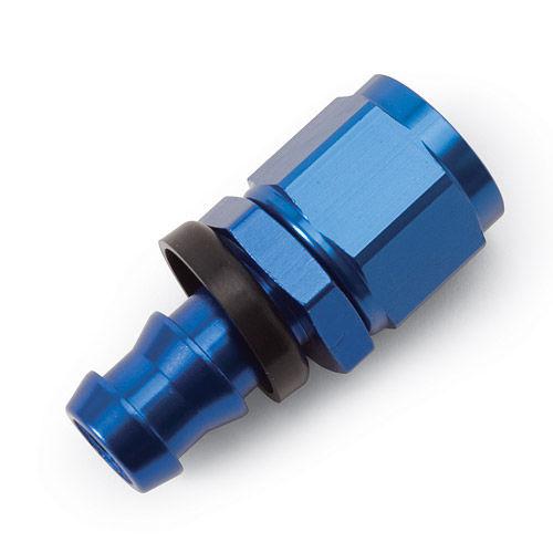 Russell 624030 twist lok hose end -10 an straight blue