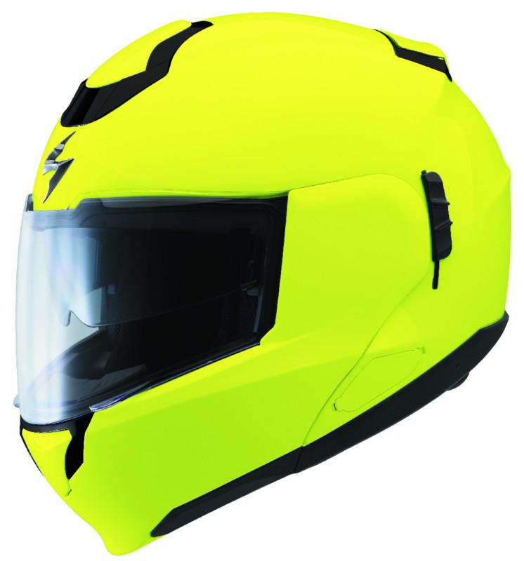 Scorpion exo-900 transformer neon yellow modular 2xl helmet xxl 2x large