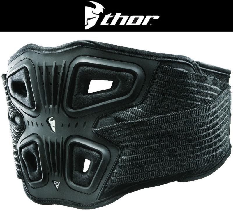 Thor force black kidney belt armor dirt bike motocross mx 2014