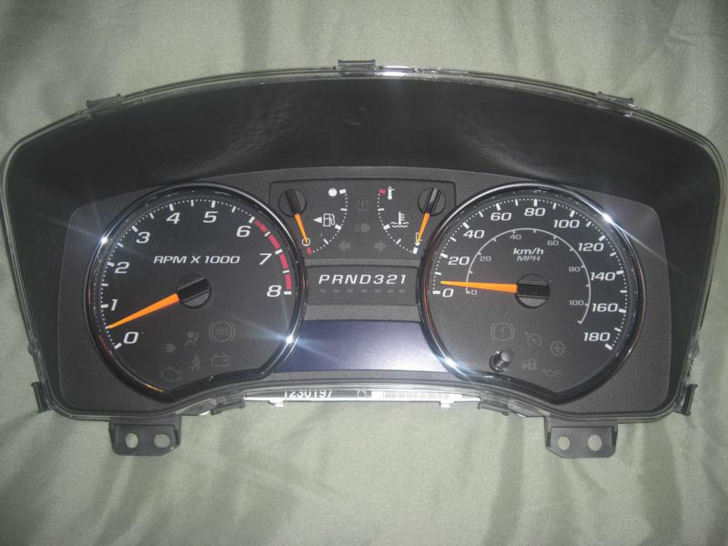 2004-2012 chevy colorado gmc canyon new speedometer instrument cluster 25819957