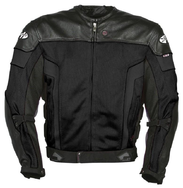 Joe rocket black reactor 2.0 motorcycle jacket 2xl xxl