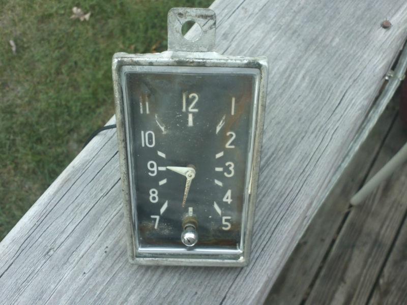 1946-47-48 chrysler clock original