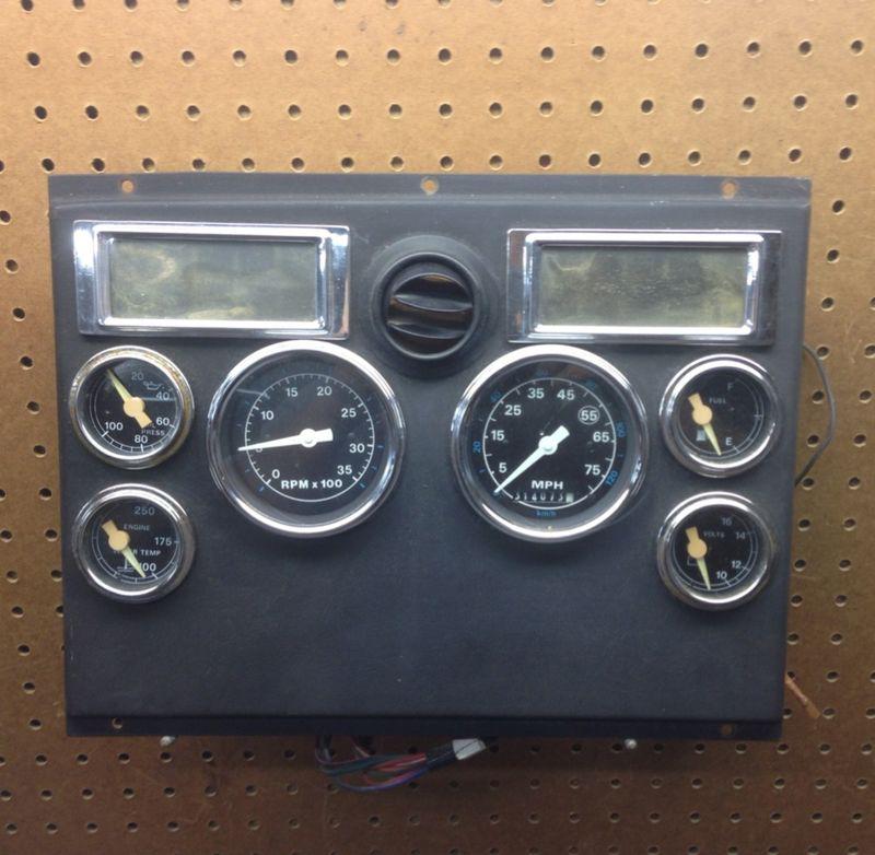 80-00 ford ln9000 l8000 l9000 gauge cluster speedometer dash panel 90 91 92 93