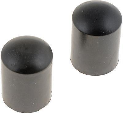Dorman 02252 cooling bypass caps rubber black 5/8" female push-on pair
