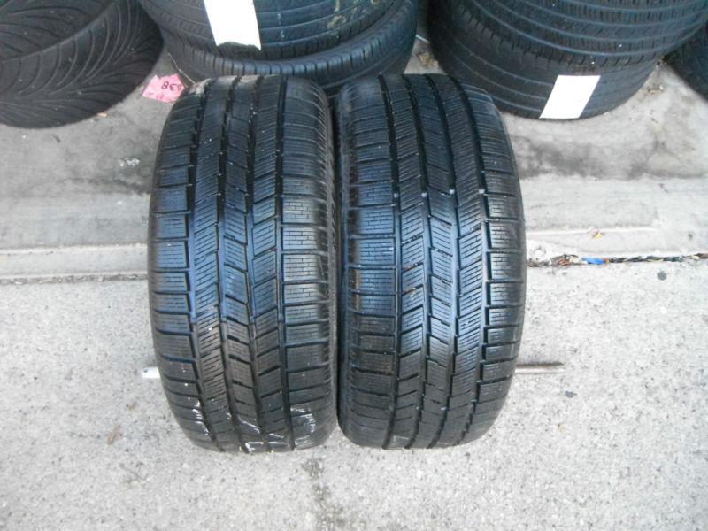 2 excellent 245 45 17 99v pirelli 240 snow sport m0 snow tires 8.5-9/32 noplugs
