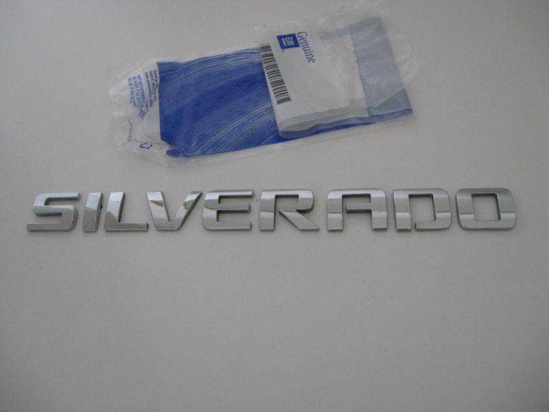 2007 08 09 10 11 12 13 chevy silverado script door lettering nameplate emblem