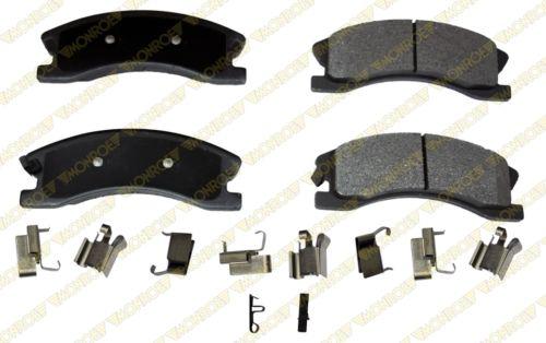 Monroe fx945 brake pad or shoe, front-monroe prosolution semi-metallic brake pad