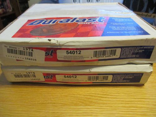 Auto zone duralast front brake rotors and pads ford contour lx se sport new!!