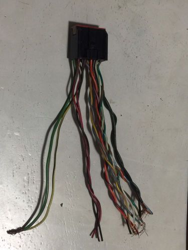 Ford plugs into factory radio car stereo cd player wiring harness wire install