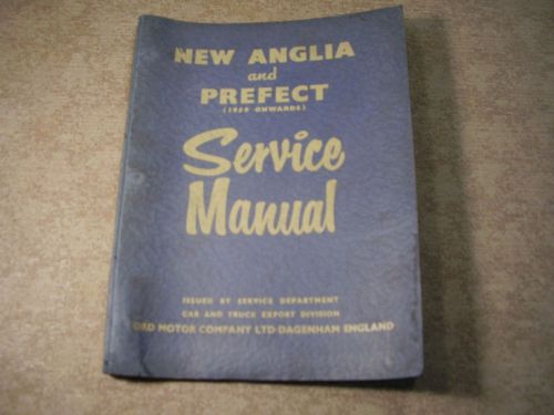 1959 1960 british ford new anglia prefect service shop repair manual factory oem