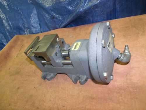 Heinrich tools model #33 machinist air pneumatic vise single acting 3&#034; jaw open
