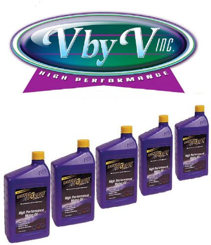 Royal purple 01130 synthetic motor 10w30 oil / qty:5 each