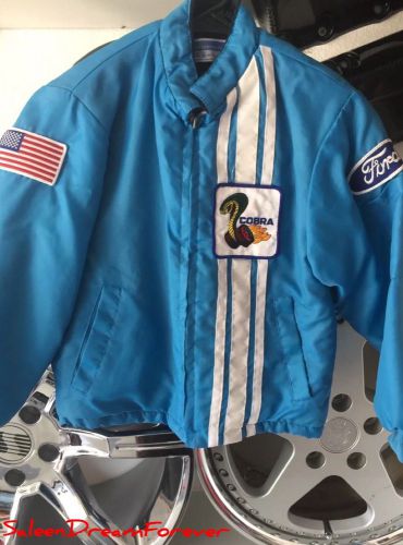 Vintage ford motor company shelby cobra ford childs size jacket mustang boss