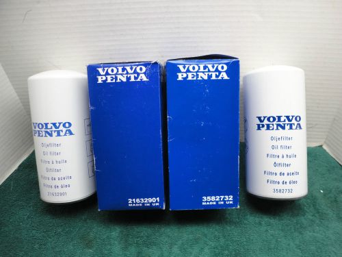 Volvo penta 3582732  plus 21632901 combo diesel d4 d6 oil filters  free shipping