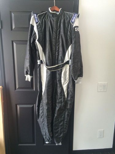 Used sparco racing suit go-cart nascar size 56, r511 en340