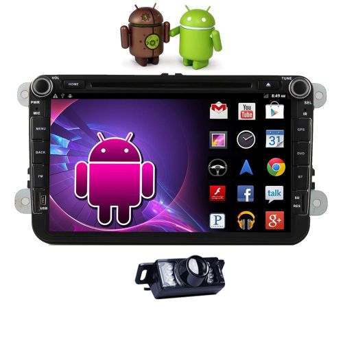 8&#034; android 4.4 os car dvd gps for vw golf 6 tiguan polo passat cc jetta touran