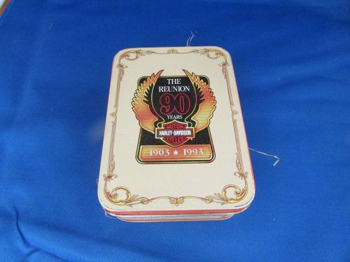 Oem harley-davidson 90th anniversary ornament new in box. holiday ornament.
