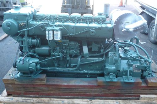 Volvo penta tmd100-a commercial marine diesel engine/twin disc mg-509 2-1