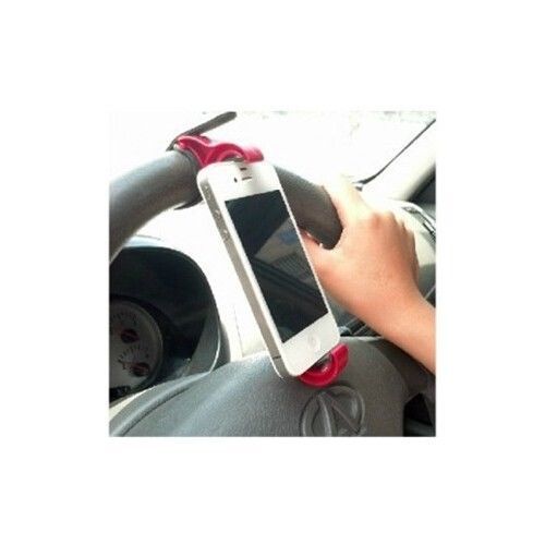 Multifunction steering wheel mobile navigation fixation car phone holder 2pcs