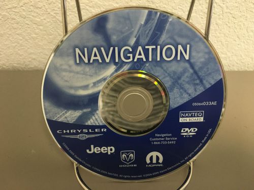 2002 2003 2004 2005 2006 chrysler jeep dodge plymouth navigation dvd map disc