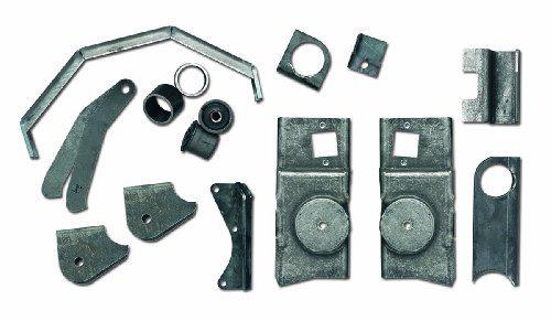 Rubicon express front axle bracket kit for jeep tj