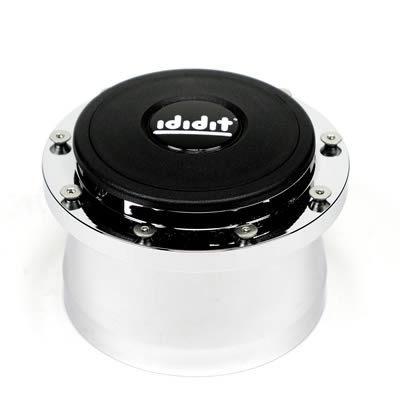 Ididit 2201320040 9 bolt polished adapter with through holes