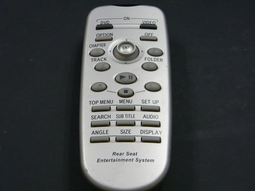 Toyota rear dvd entertainment remote control rear seat oem 86170-45020