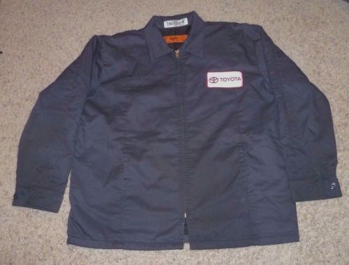Toyota service repair department employee worker winter coat jacket large