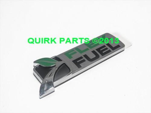 2010 ford fusion mercury milan lincoln mkz rear trunk flex fuel emblem oem new