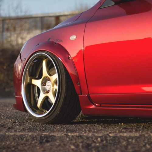 Universal fender flares wheel arch 2 inch (50mm) 4pcs wide set jdm arches
