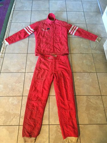 Vintage simpson race fire suit