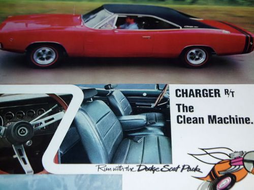 1968 dodge charger rt original ad-440/426 hemi v8 engine/block/heads/grille/vtg