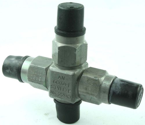 Hamilton beach fuel check valve 1660-00-528-2360