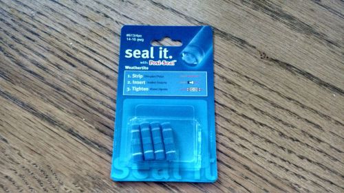 Posi-products seal it. 613 weathertite connectors 14-16 gauge 4-pack
