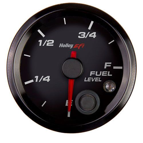 Holley 553-133 efi fuel level gauge 2-1/16&#034; fuel level (programmable)