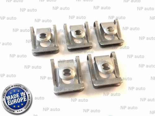 Oem bmw under engine gearbox undertray under cover clips washers fitting kit 5x