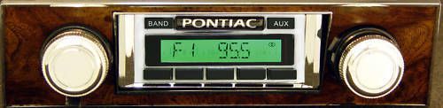 1970-1972 pontiac gto lemans am/fm radio usa-230 ipod aux custom autosound